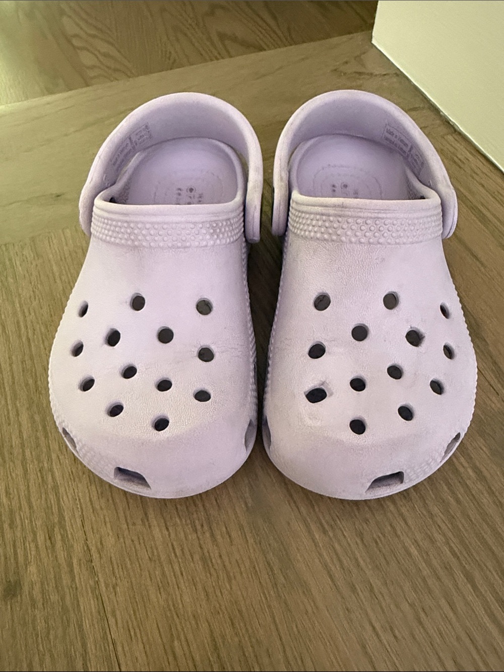 CROCS Kids Classic Clog in Light Lavender